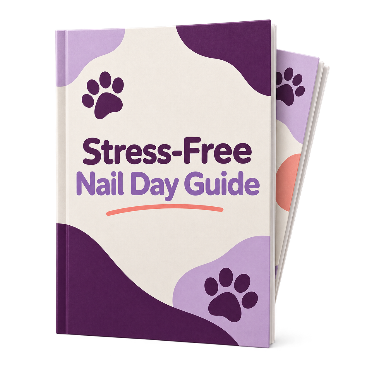 Stress-Free Nail Day Guide booklet mockup